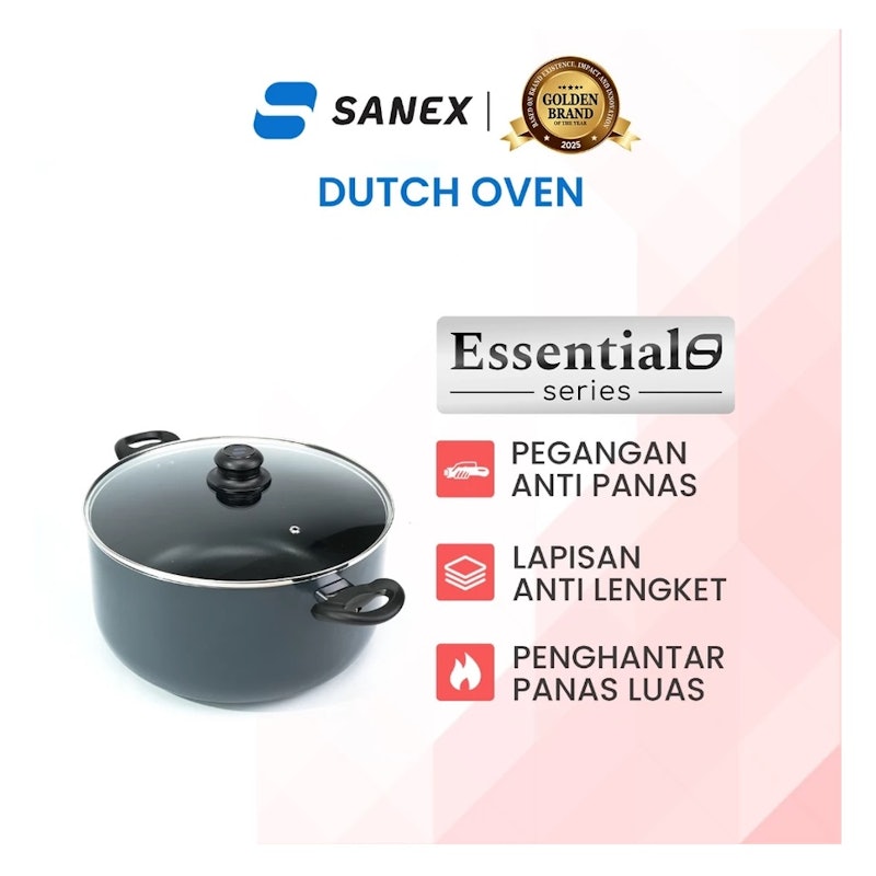 SANEX Panci Ducth Oven Essential Series 30 inch 2