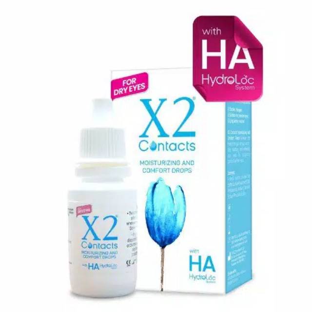 X2 Contacts Moisturizing and Comfort Drops