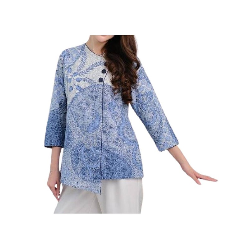 My Aksa Blouse Batik Wanita Molly Marino Madeline 1