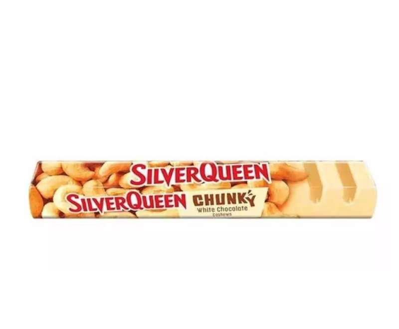 Silverqueen Chunky Bar White Chocolate with Cashew 1