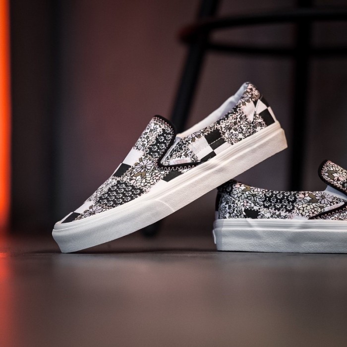 Vans Slip On Patchwork Floral Multi Marshmallow 4