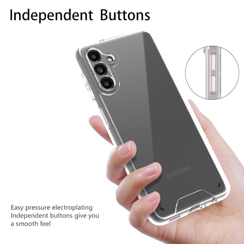 Myroots Military Hard Clear Case for Samsung 2