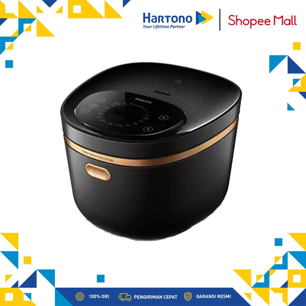 Philips Electronics Philips Digital Rice Cooker 5000 Series  HD4539/30 Black