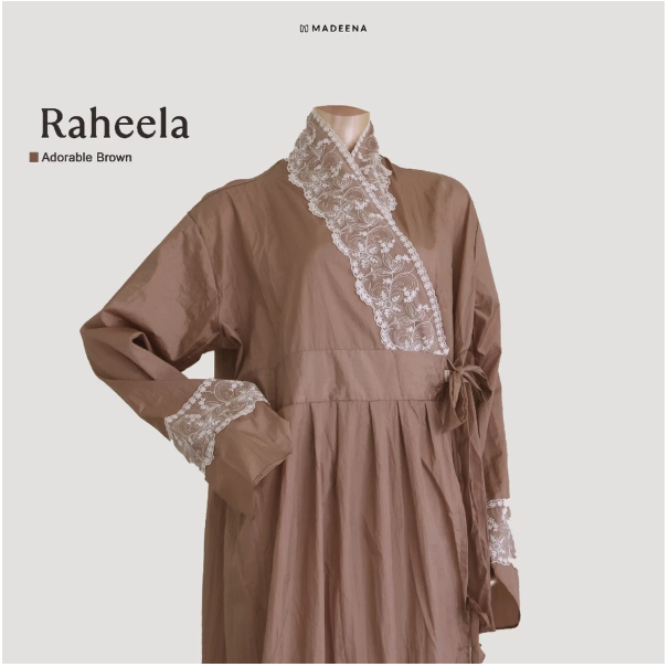 Madina Raihan Makmur Madeena Mukena Terusan Premium Raheela Series