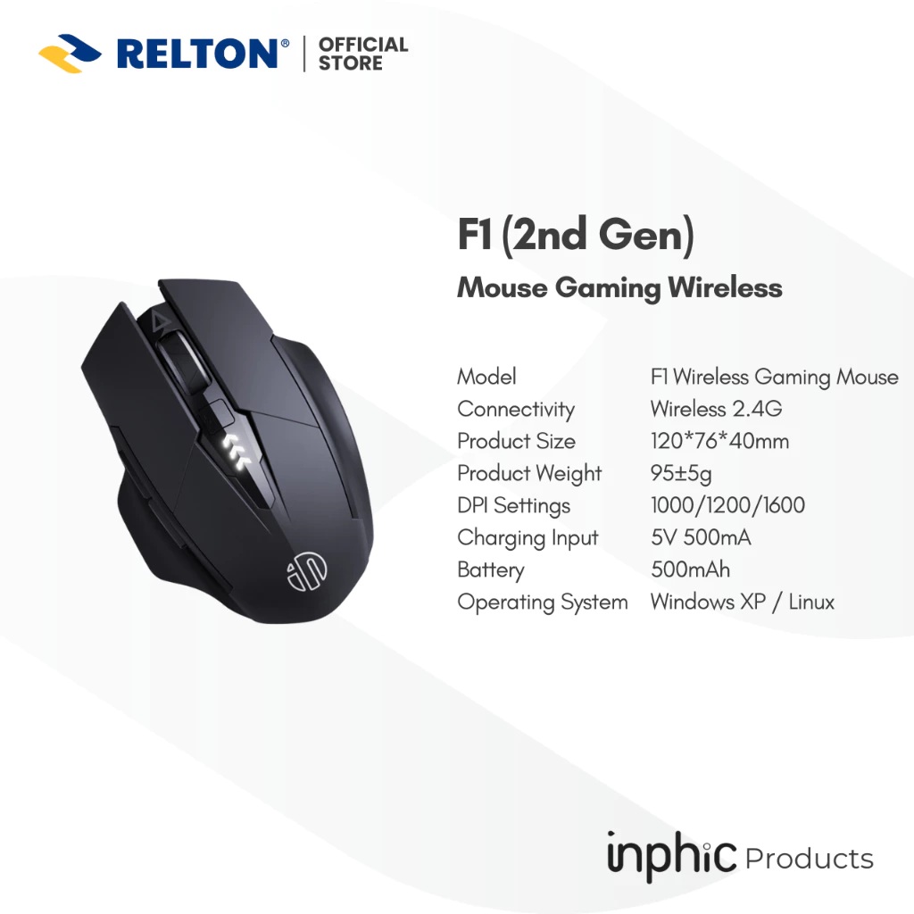 INPHIC Mouse Gaming Wireless   5
