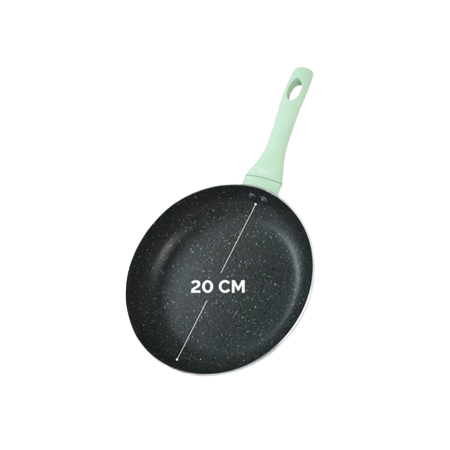 Cypruz Wajan Penggorengan Anti Lengket Featherlight Series 20 cm Green
