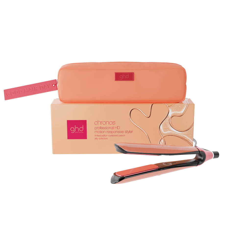 GHD Chronos Professional Hair Straightener 26mm Plate Sun-kissed Peach 3