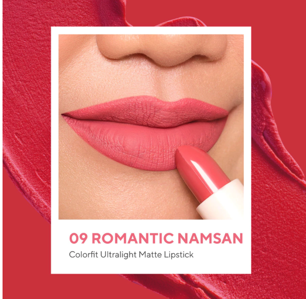 Paragon Technology and Innovation Wardah Colorfit Ultralight Matte Lipstick 09 Romantic Namsan