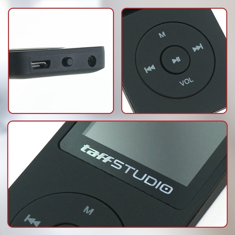 TaffSTUDIO MP3 Digital Audio Player 4