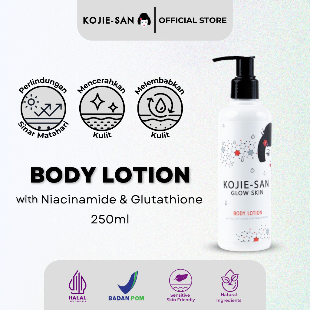 Beauty Elements Ventures Kojie-San Body Lotion Glow Skin 