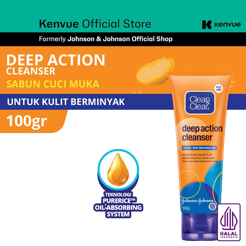 Clean & Clear® Deep Action Cleanser 2