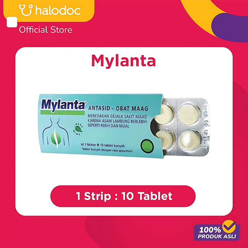 Mylanta Tablet Kunyah 2