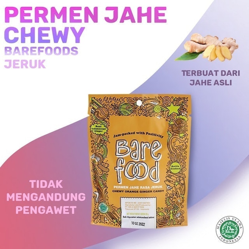 Bare Food Chewy Ginger Candy 2
