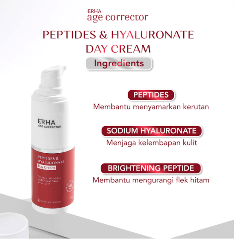 Age Corrector Peptides & Hyaluronate Day Cream