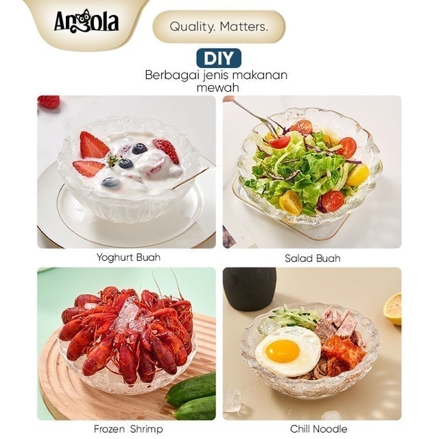 Angola Cetakan Es Mangkok