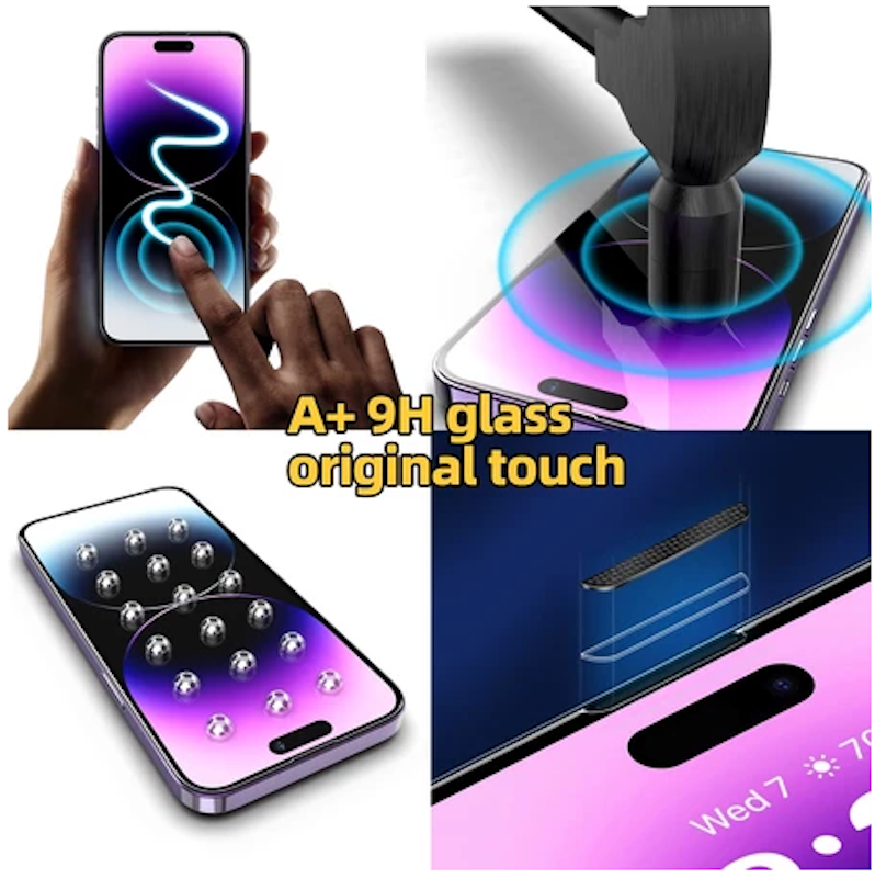 CrystalPlay Tempered Glass Screen Protector 4