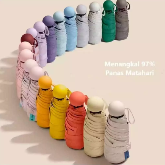 Nozu Payung Mini Kapsul Anti UV UPF 50+ 3