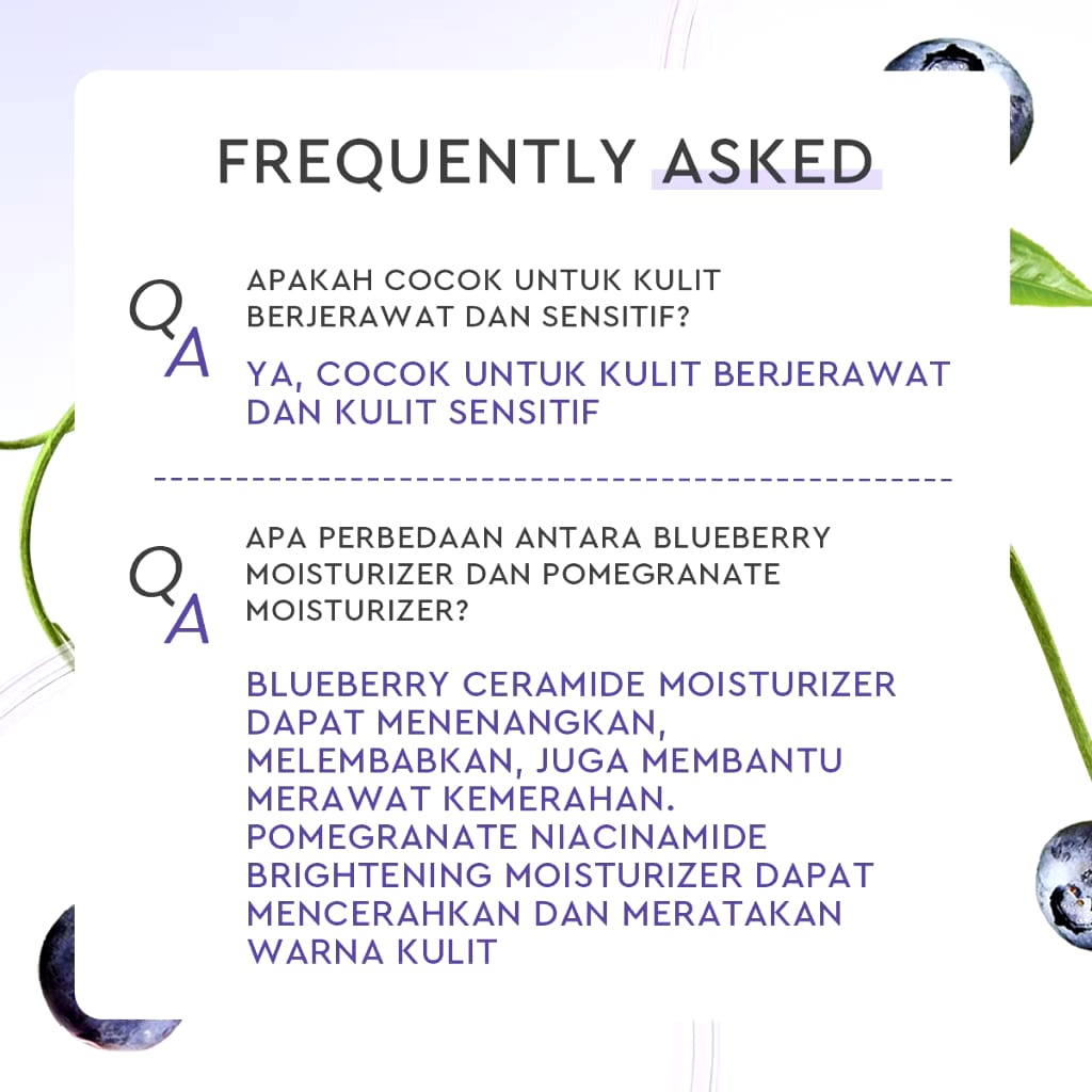 Suntone Wisdom Indonesia Glad2Glow Blueberry Ceramide Moisturizer