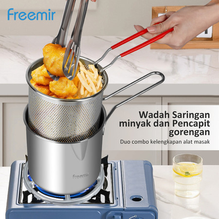 Dachin Etech Global freemir Deep Fryer Seri Stainless Steel 4 in 1 