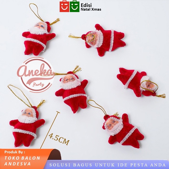 Hiasan Gantung Santa Claus Mini