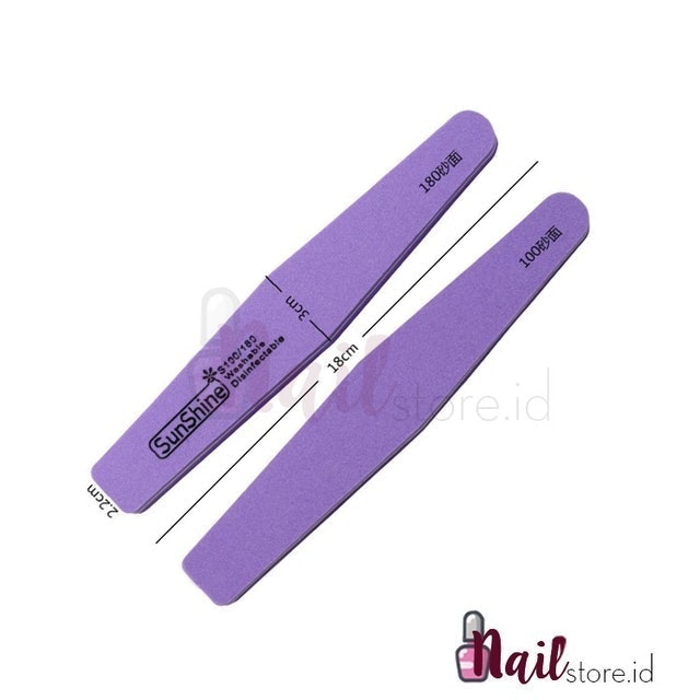 Sunshine Nail File 100/180 G