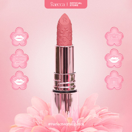 Raecca The Bloom Perfect Matte Lipstick 05 Orchid 5