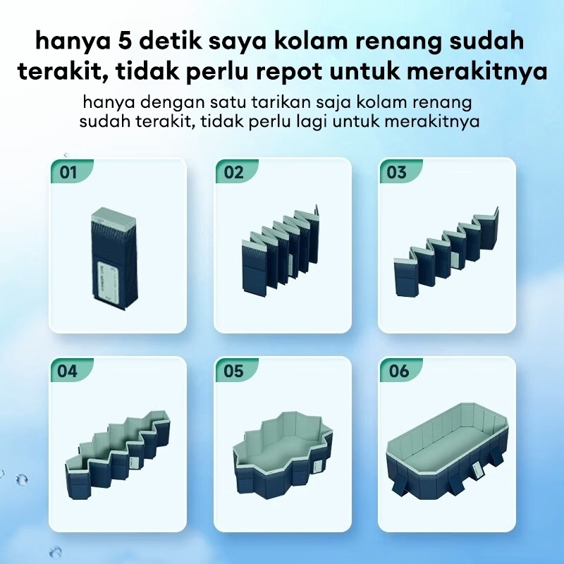  Beige Kolam Renang Anak Puyule Jumbo 