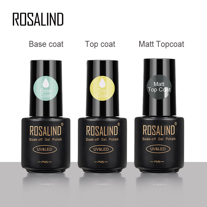 Rosalind Matte Coat Gel UV LED 2
