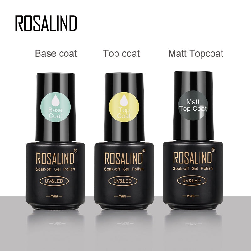 Rosalind Matte Coat Gel UV LED 2