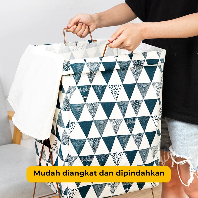 Megam Official Store Laundry Bag Motif Lipat HSB217