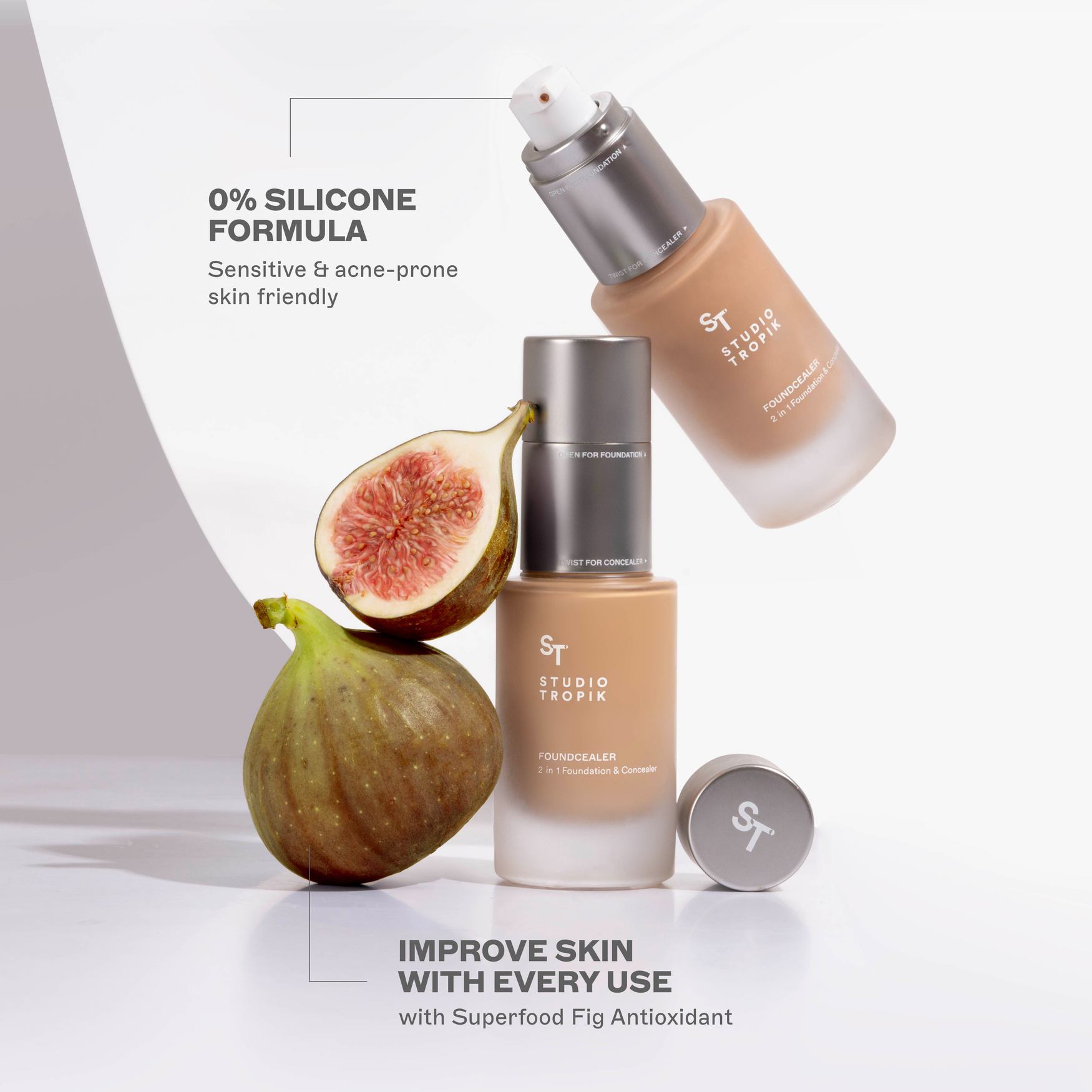 Parvis Magna Jaya Studio Tropik Foundcealer 2 in 1 Foundation & Concealer N07