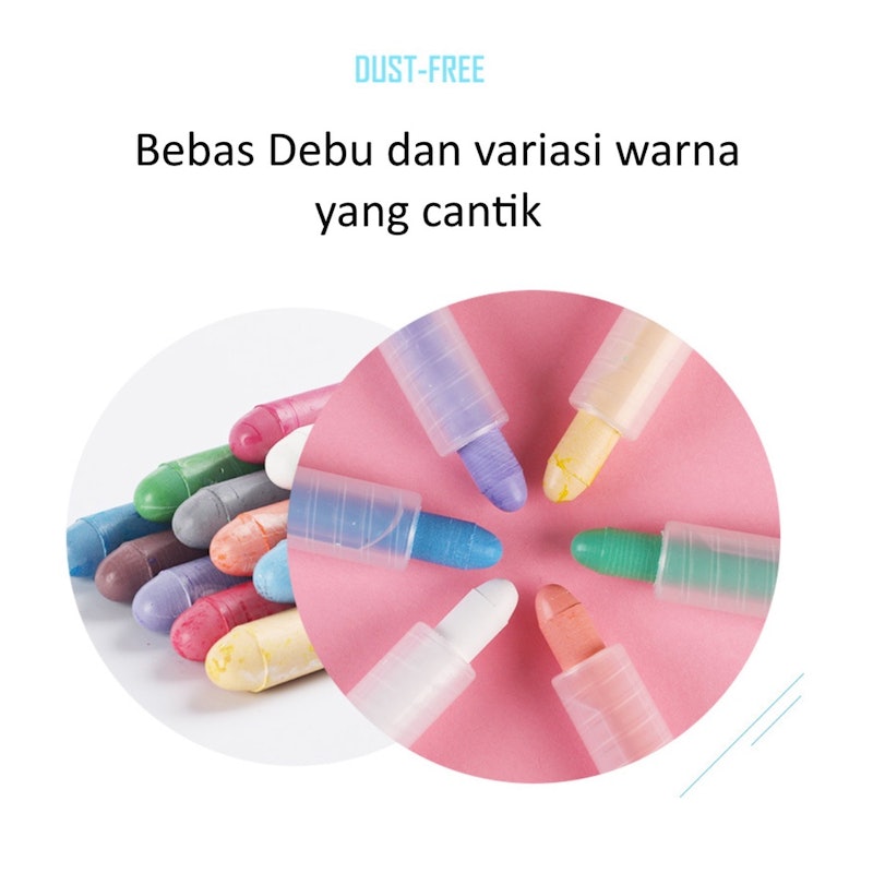 Dustless Twist Chalk 4