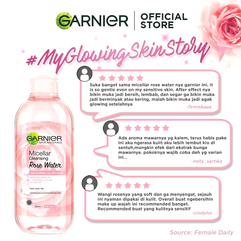 L’Oréal Garnier Micellar Cleansing Rose Water
