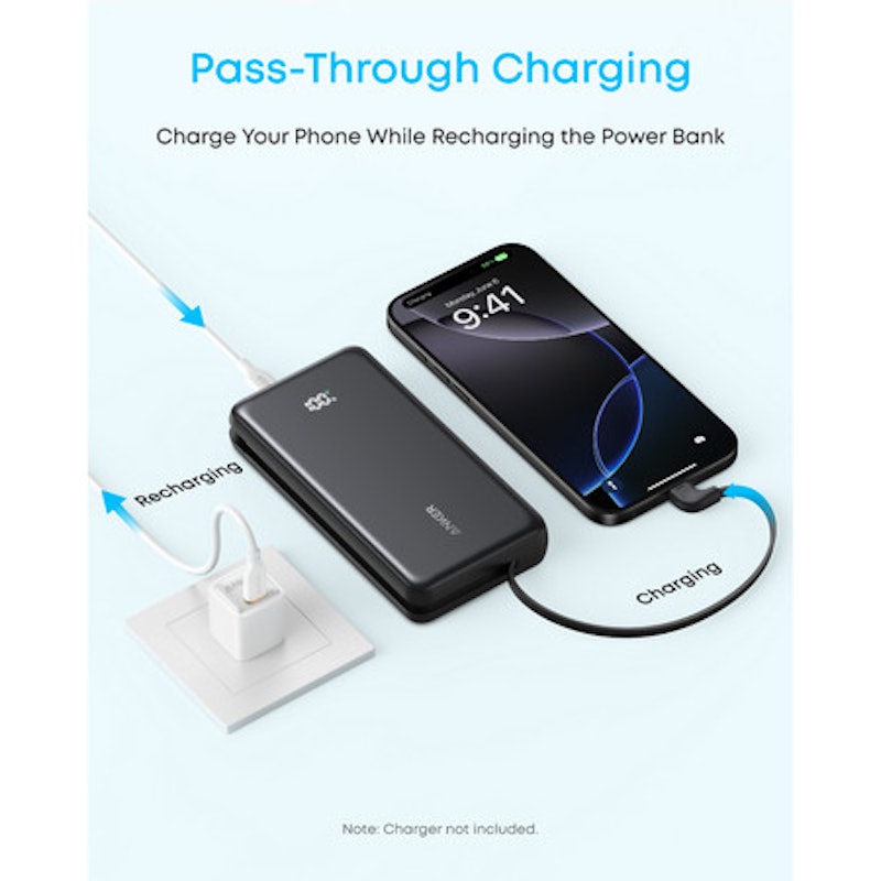 Anker Zolo Portable Power Bank 20,000 mAh 5