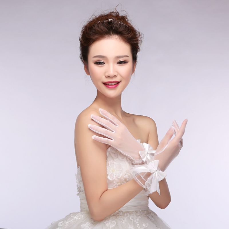 Sarung Tangan Pengantin Bridal Wedding Gloves 3
