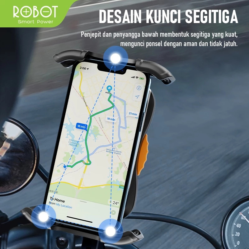 Motor/Bicycle Handle Phone Holder 3