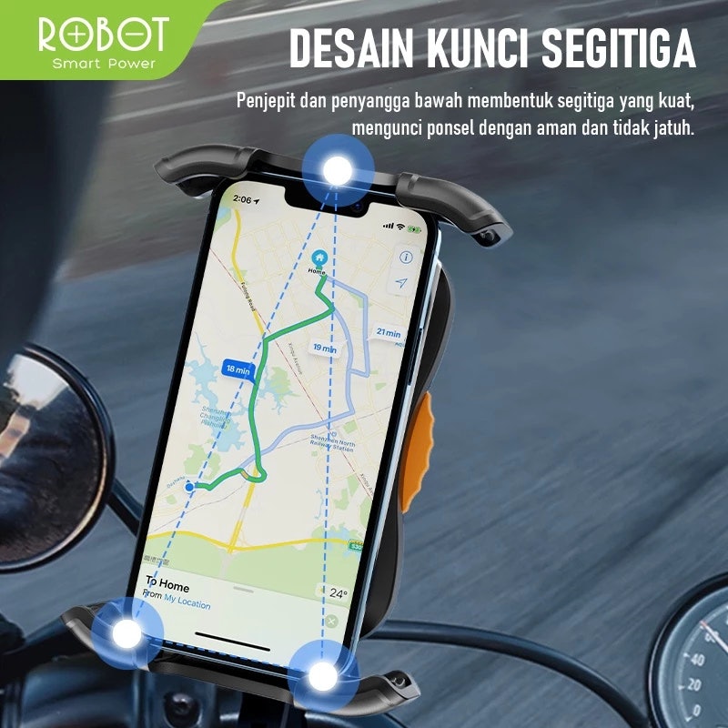 Motor/Bicycle Handle Phone Holder 3