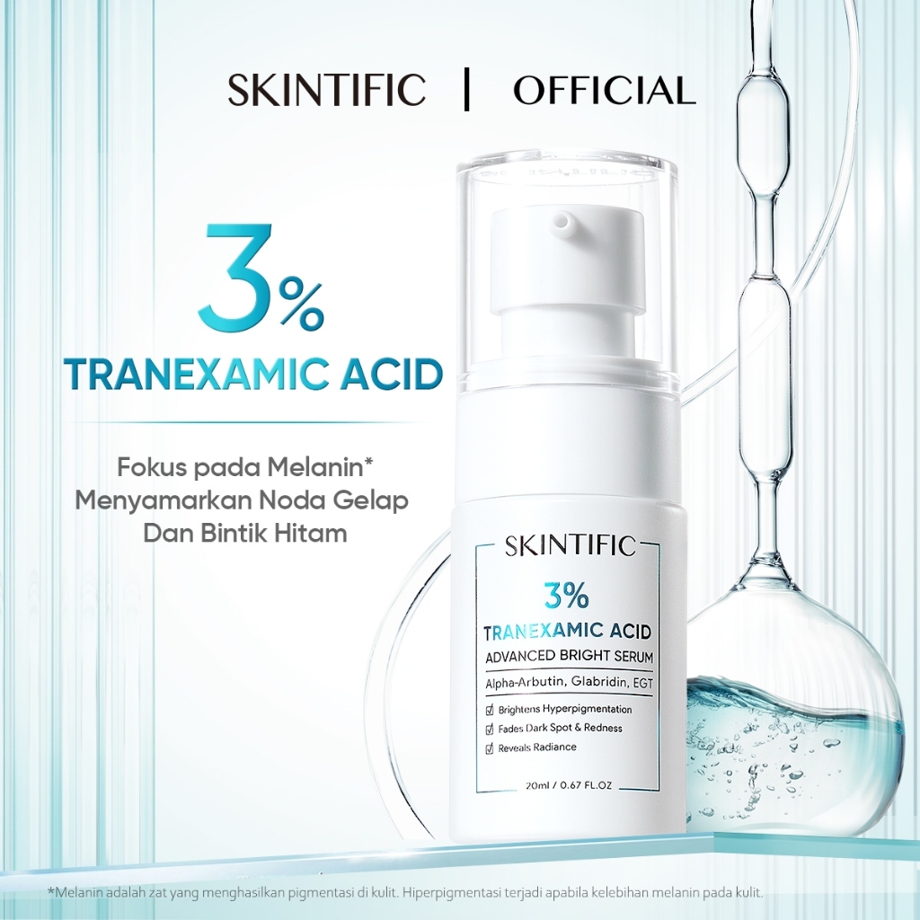 SKINTIFIC Cosmetics SKINTIFIC 3% Tranexamic Acid Advanced Bright Serum