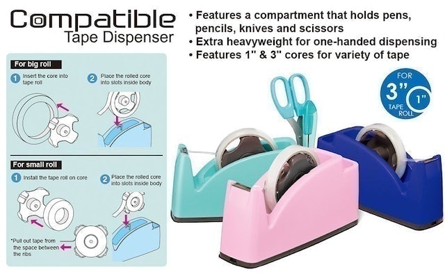 SDI Compatible Tape Dispenser 0516B