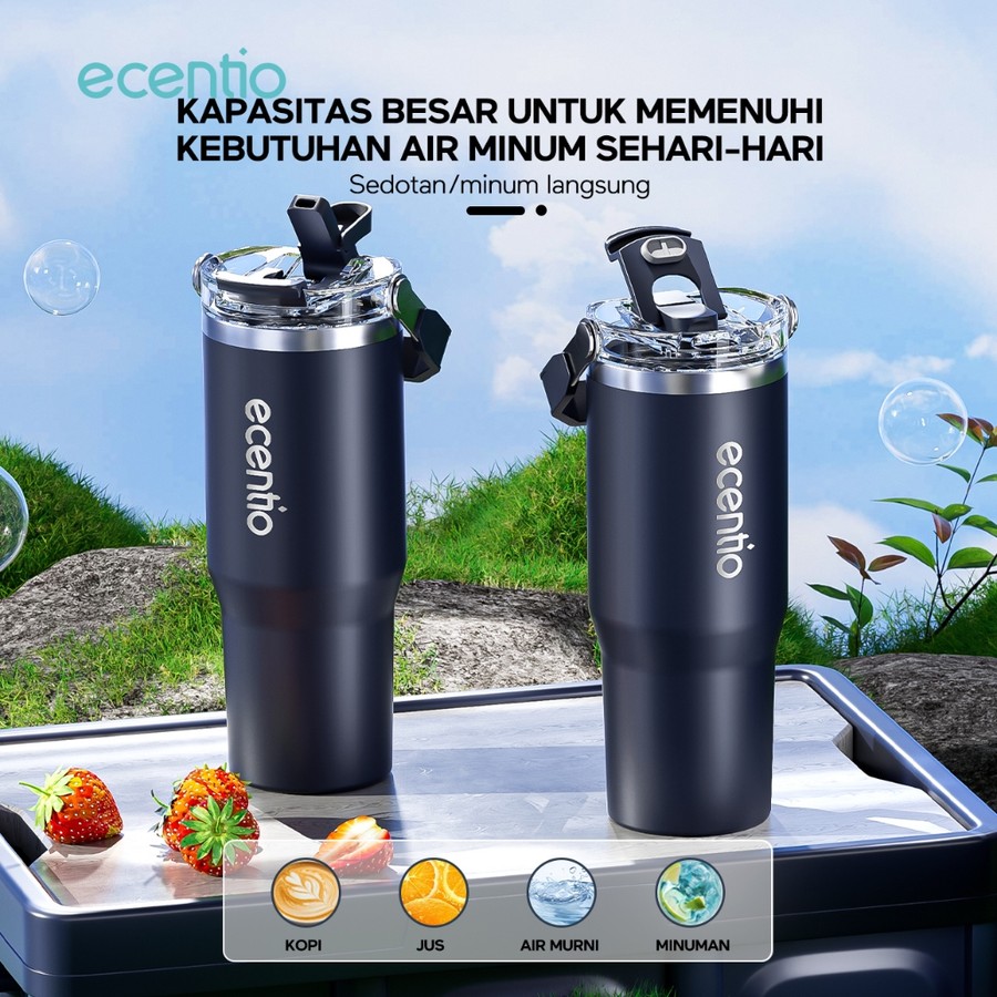 Ecentio Tumbler Coffee Thermos 2