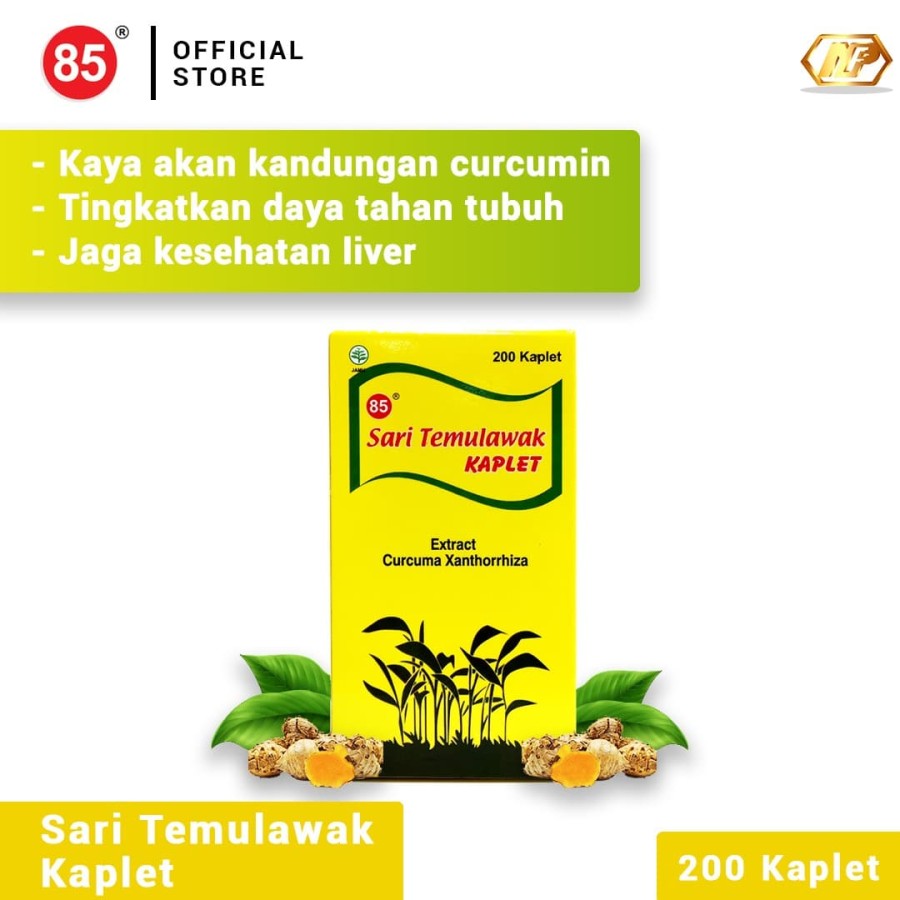Deli 85 Sari Temulawak Kaplet