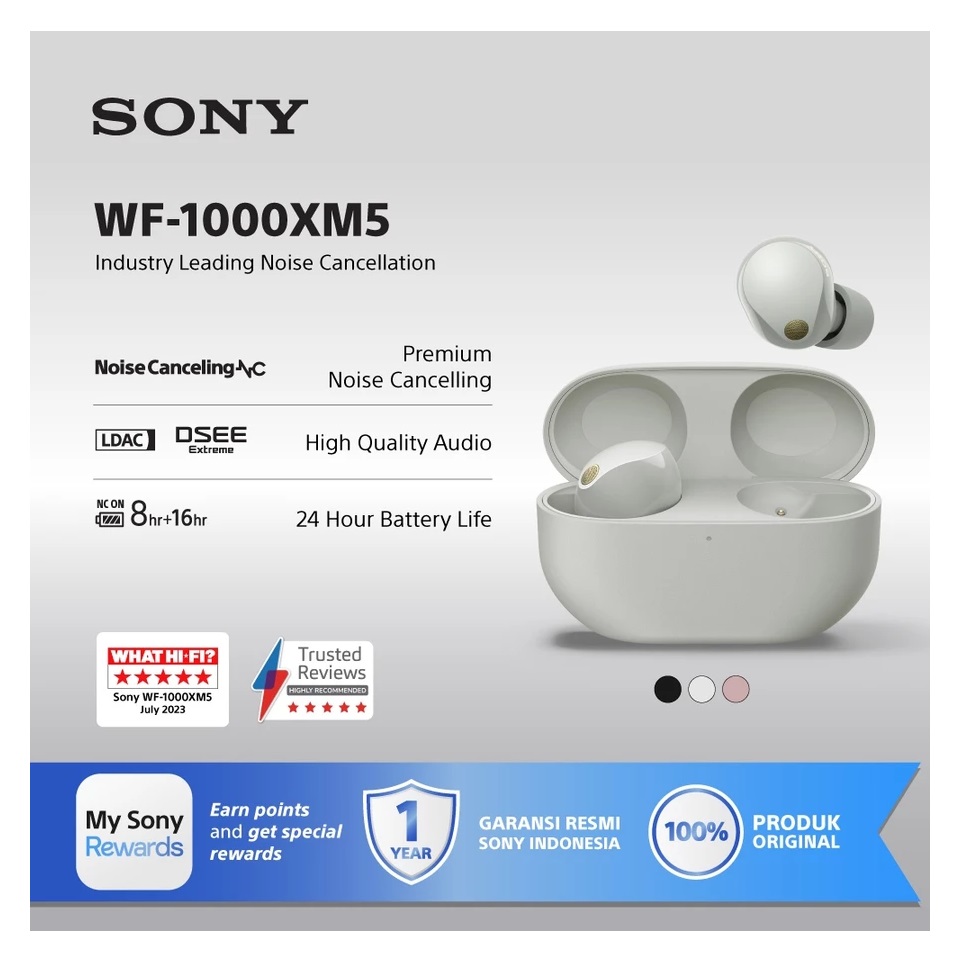 Sony Group Sony True Wireless Earbuds WF-1000XM5