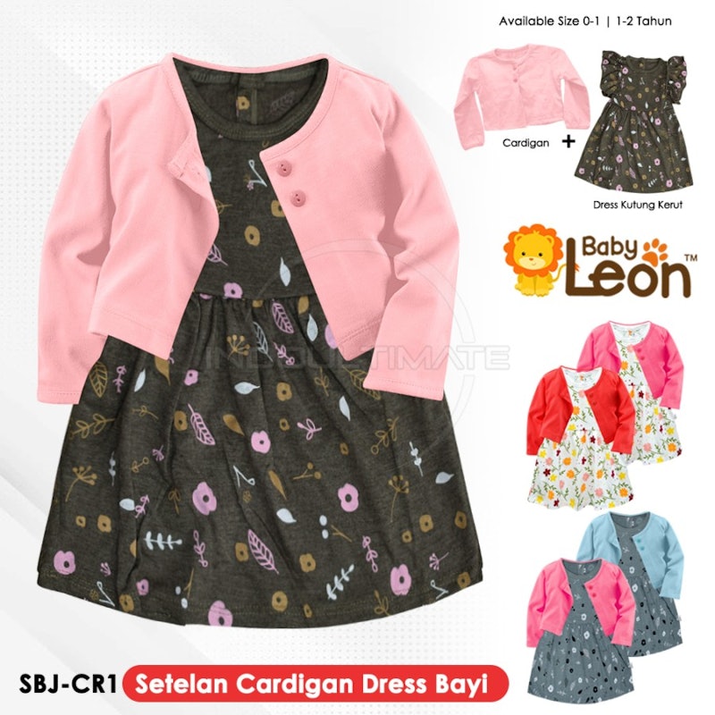 Babyleon Setelan Cardigan + Dress 2