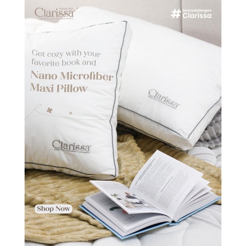 Clarissa Bantal Nano Microfibre MAXI 2