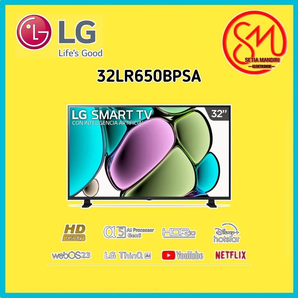 LG Electronics LG Smart TV 32" 32LR650BPSA