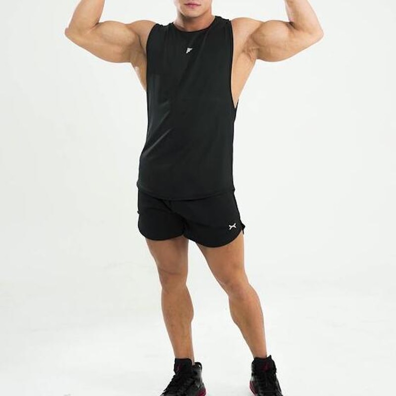 Flexzone Deepcut Tanks Basic Gym Running 4