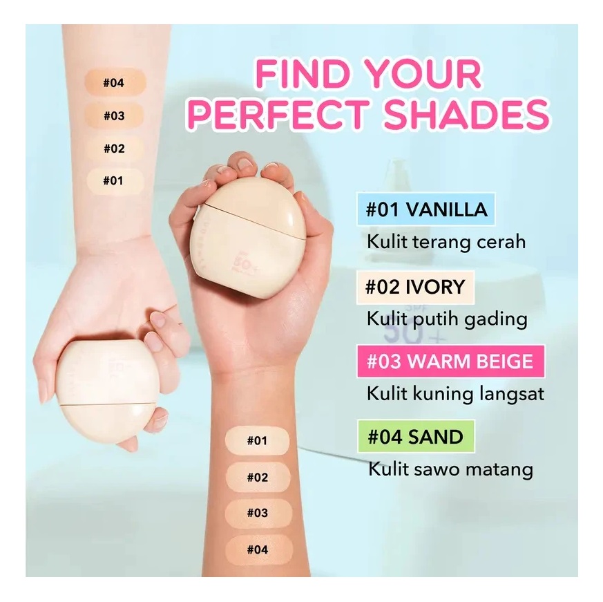 JOY Group Judydoll Tinted Sunscreen SPF 50+ PA++++ 02 Ivory