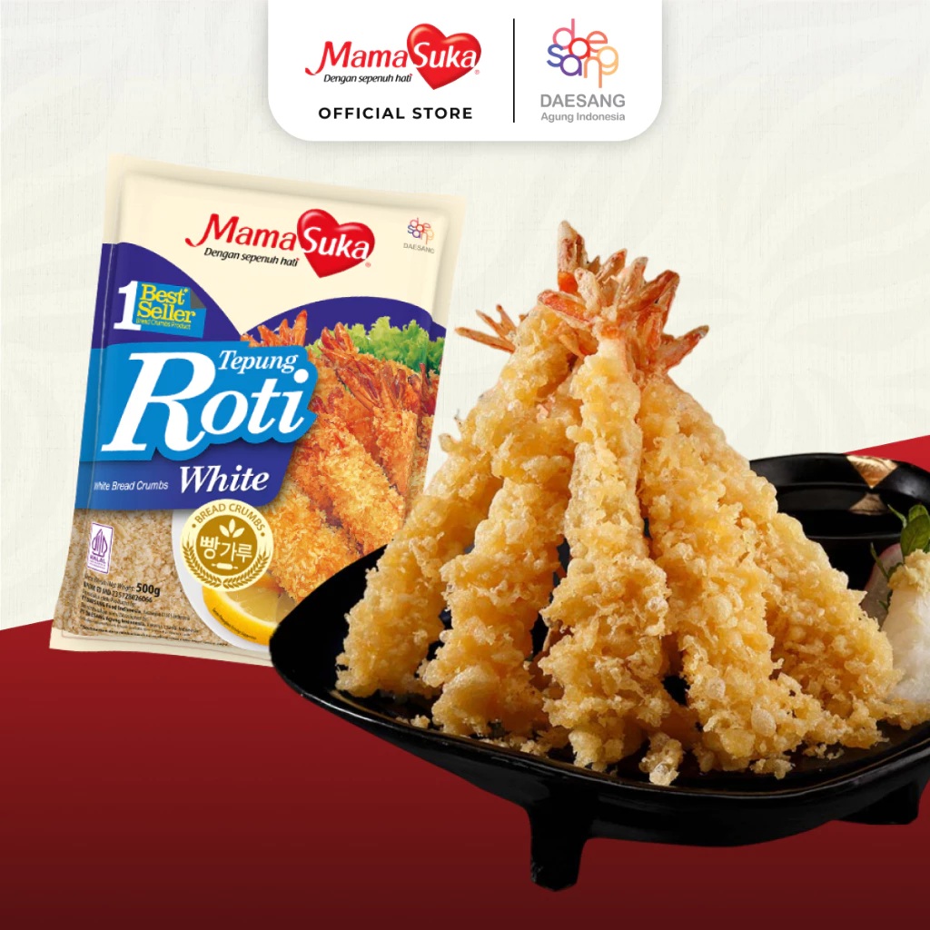 Daesang Agung Indonesia MamaSuka Tepung Roti White