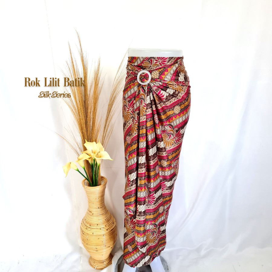 Pusat Bordir Tasikmalaya Rok Lilit Batik Semi Sutra Danar Hadi 2