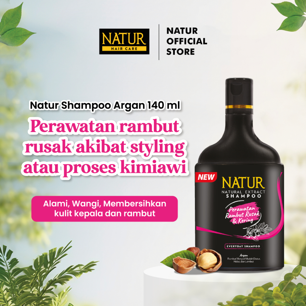 Gondowangi Tradisional Kosmetika Natur Hair Care Shampoo Argan 